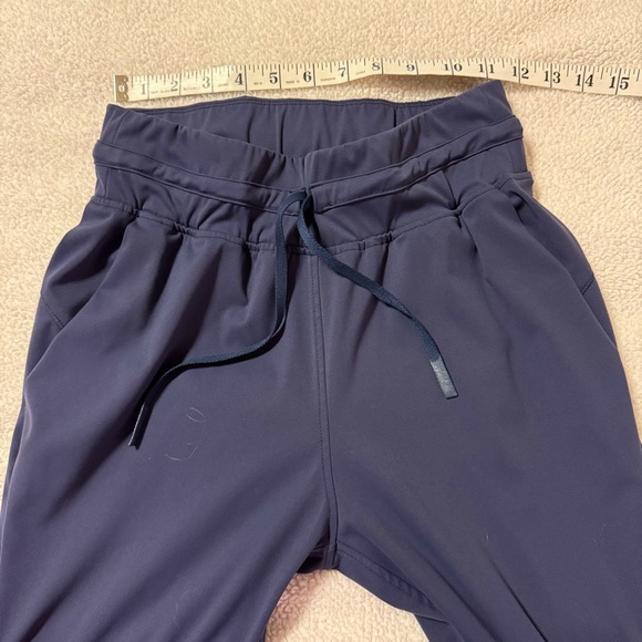 Lululemon Navy Blue High Rise Joggers Sporty Pants - Picture 9 of 11